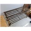Image 5 : 2-Tier Shoe Rack 25"  x 10" x 12", Wooden Bin-Cannot Ship