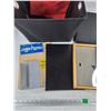 Image 2 : Assorted Picture Frames, Storage Bin, Misc
