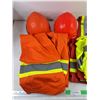 Image 4 : (2) Hard Hats, Terra Reflective Vest, Reflective T Shirt & Work Coverals - Size 46T & L