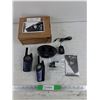 Image 1 : Cobra MicroTalk Walkie Talkies with Charging Station & Rechargeable Batteries, Consignor Said Works,