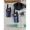 Image 2 : Cobra MicroTalk Walkie Talkies with Charging Station & Rechargeable Batteries, Consignor Said Works,