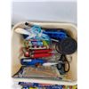Image 8 : Plastic Wraps, Electric Tea Pot, As Is, Plastic Container, Assorted Kitchen Supplies