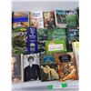 Image 3 : Assorted Books - The Kings Grace, North American Atlas, Leo Tolstoy, Landscaping, Misc