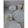 Image 3 : Corelle By Corning Dining Plates, Bowls & Mugs, Dish Rack w/Plastic Tray