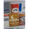 Image 3 : Assorted Manual & Services Books - International Harvester, Massey Ferguson, Engines Magazine, Misc