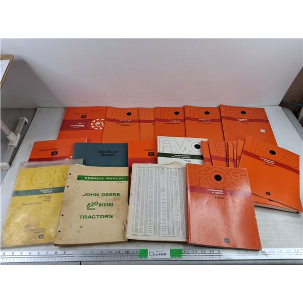 Assorted Equipment Manuals - Fundamentals of Service, John Deere, FMO