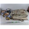 Image 1 : *(3) Cloverdale Acrylic Paints & Painters Tarps - PICKUP ONLY