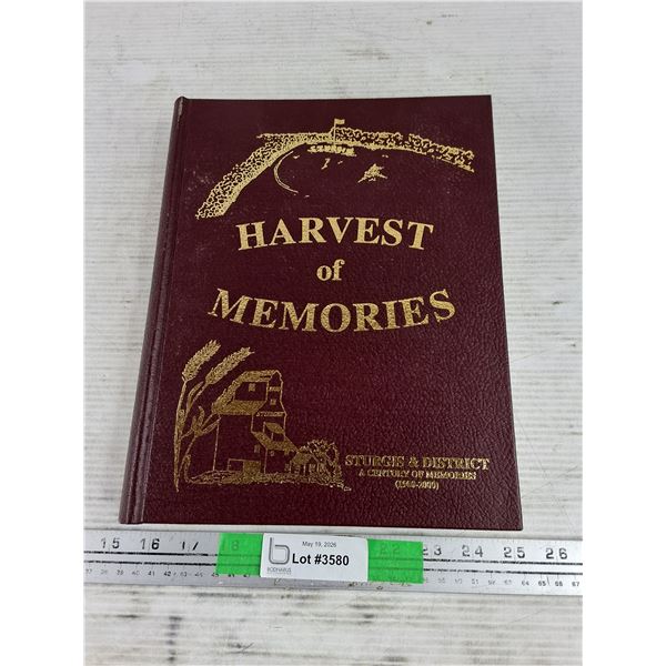 Harvest of Memories Book