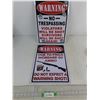 Image 1 : (2) Novelty Gun Wall Art 12 x 16.75" - Metal, Sealed
