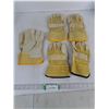 Image 1 : (3) Pairs Work Gloves Approx L