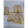 Image 2 : (3) Pairs Work Gloves Approx L