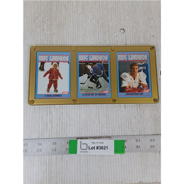 Eric Lindros Score Card Set-Cannot Guarantee Authenticity