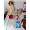 Image 3 : Christmas Lot- Tree Toppers & Ornaments, Light Up Tree Figurines (Req. Batteries), Misc. Cannot Ship