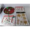 Image 4 : Christmas Lot- Tree Toppers & Ornaments, Light Up Tree Figurines (Req. Batteries), Misc. Cannot Ship