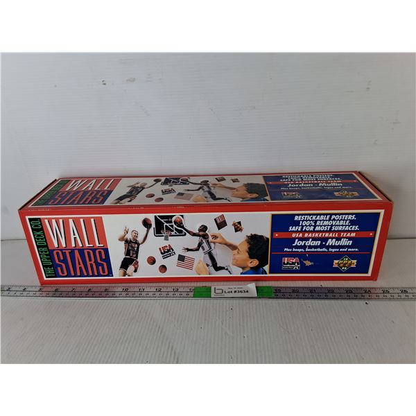 Upper Deck Basketball Wall Stickers- Sealed