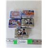 Image 1 : (5) Mini NHL Tins/Lunchboxes, Four Sealed with Bubblegum