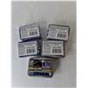 Image 3 : (5) Mini NHL Tins/Lunchboxes, Four Sealed with Bubblegum