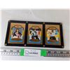 Image 1 : (3) Manon Rheaume 23 KT Cards- Cannot Authenticate