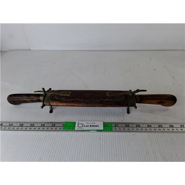 Vintage Indian Carving Set