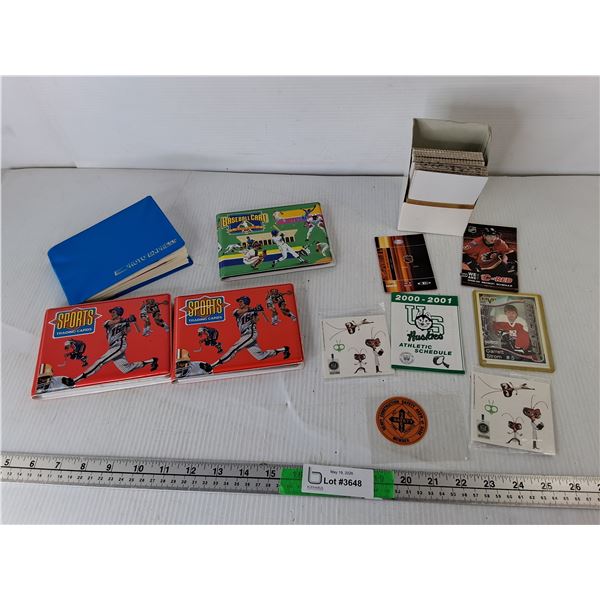 NHL Cards, Card Booklets & Mostly NHL Stickers- Cannot Authenticate