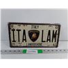 Image 1 : Lamborghini Novelty License Plate- Sealed