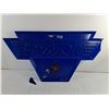 Image 2 : Monroe Plastic Wall Clock 24.5" x 14"- Cannot Ship- As Is