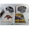 Image 1 : Metal Garage Sign, 1904 Model C Cut Out Model Kit & Vintage Car Style Art Up to 17" x 11"