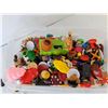 Image 3 : Plastic Storage Container 14.25" x 8.25" x 5"- No Lid & Game Pieces for Scrabble, Chess, Cribbage, M