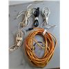 Image 2 : (10) Extension Cords & Home Phone Cable- Untested