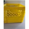 Image 3 : Plastic Milk Crate & (2) Shopping Baskets Up to 20.5" x 13.75" x 9"- Cannot Ship