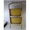 Image 3 : Vintage 2 Tier Step Ladder 17.5" x 19" x 29" Opened- Cannot Ship