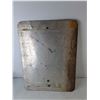 Image 2 : Vintage Metal Sask. 330 Sign 24" x 18"- Cannot Ship