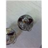 Image 2 : (2) Glass Christmas Ornaments -repaired