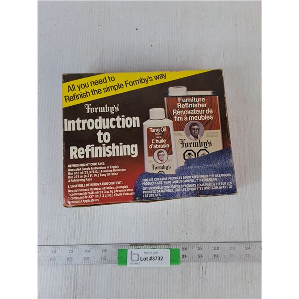 Farmby's Furniture Finisher, Tung Oil, Refinishing Pads, Cannot Ship