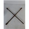 Image 3 : Powerfist 12 Tone Bottle Jack, 4-Way Lug Wrench, As Is, Cannot Ship
