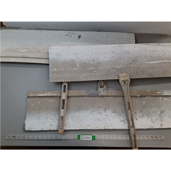 *(3) Spray Paint Guard 36 x 9", Cannot Ship