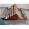 Image 3 : *(2) Wooden Constuction Step With Hooks, Cannot Ship