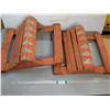 Image 1 : *(2) Wooden Constuction Step With Pads, Cannot Ship