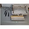 Image 1 : (3) Paint Rollers & Brushes 18", Painting Basin
