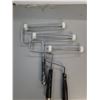 Image 2 : (3) Paint Rollers & Brushes 18", Painting Basin