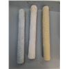 Image 3 : (3) Paint Rollers & Brushes 18", Painting Basin
