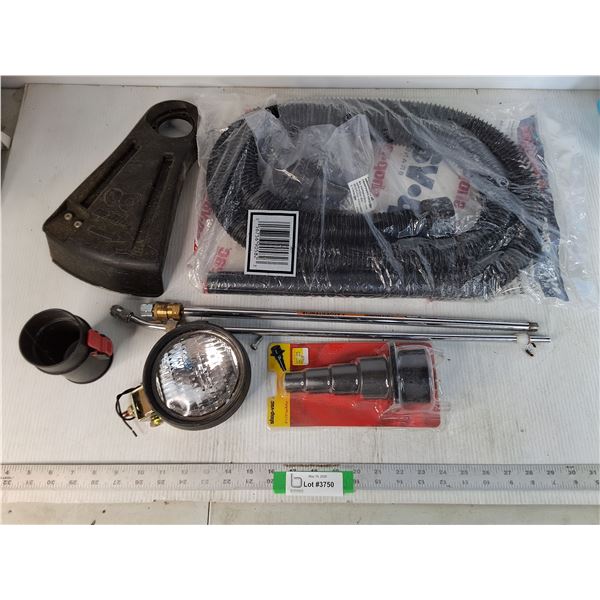 Shop Vac, Headlight, Misc.
