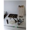 Image 1 : Turkish Skewers & Coffee Pots, Glass Citrus Reamer, Misc.