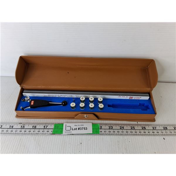 Vintage Unitech Lettering Scriber Set