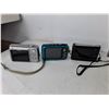 Image 5 : (6) Digital Cameras- Canon, Fujifilm, Polaroid, Misc. One Powers On. May Require Batteries