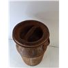 Image 2 : Vintage Metal Milk Can 20.5"- Cannot Ship