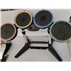 Image 3 : Rockband Drumset & Microphone- Untested, Cannot Ship