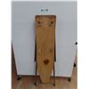 Image 1 : *Vintage Wooden Ironing Board 55" x 12.75" x 32"- Missing Bolts, Cannot Ship