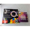 Image 2 : Noma Light Strip, Philips 40W Bulbs & (4) Metal CD Racks