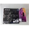 Image 3 : Noma Light Strip, Philips 40W Bulbs & (4) Metal CD Racks
